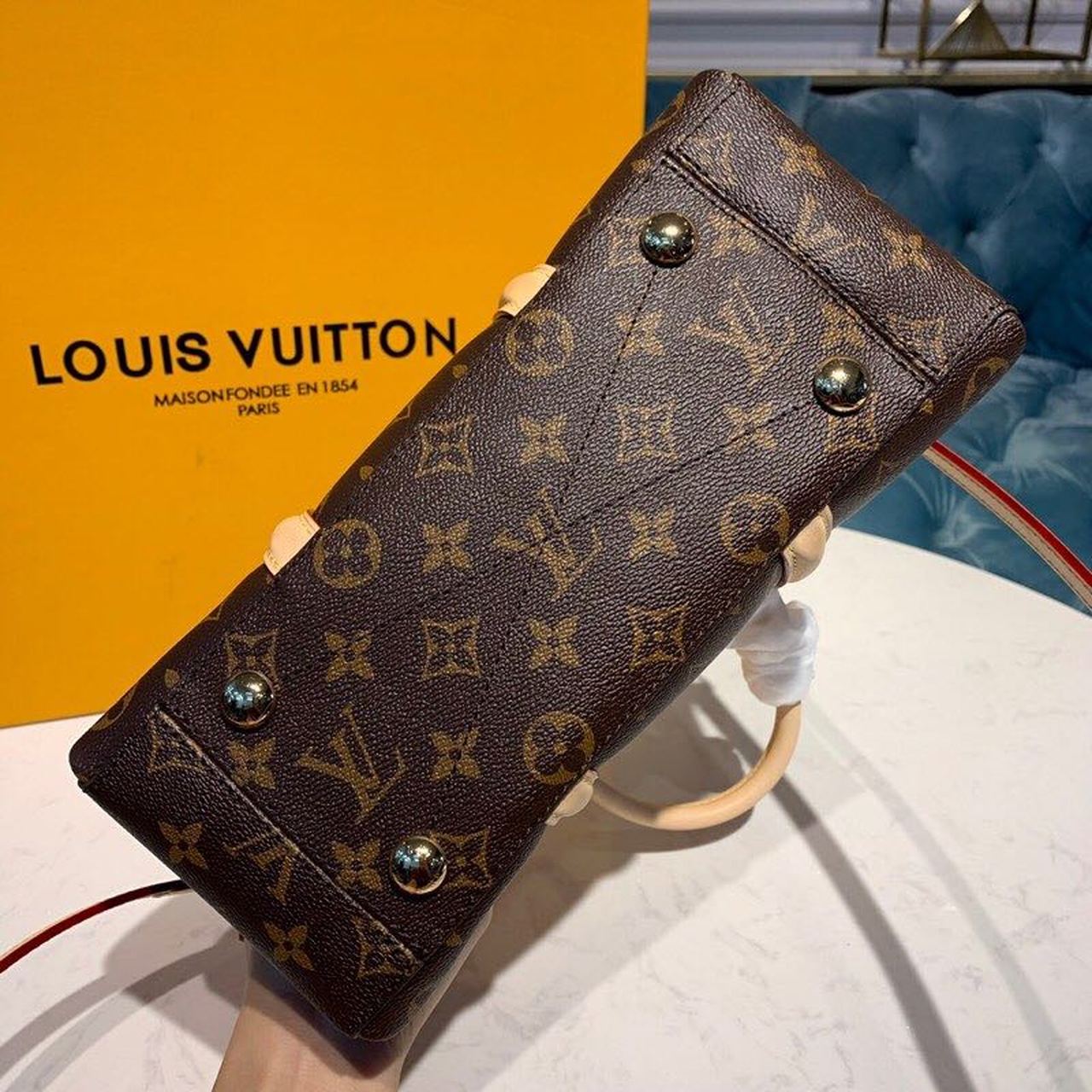 Top Quality Soufflot BB Monogram Canvas For Women,  Shoulder And Crossbody Bags 11.4in/29cm Top Quality M44815