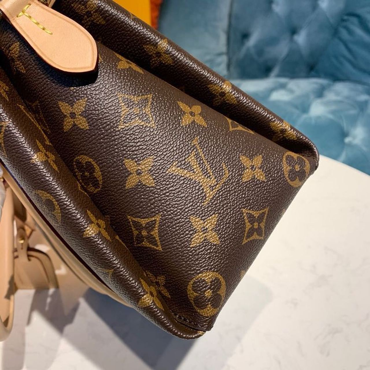 Top Quality Open BB Bag 27cm Monogram Canvas Spring/Summer Collection M44576 Brown
