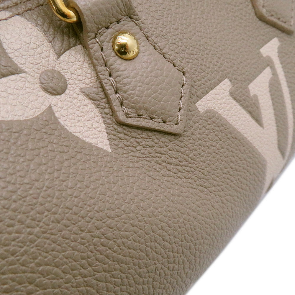 LOUIS VUITTON Papillon BB Tourterelle ClaimsM46031 Bicolor Monogram Empreinte Leather