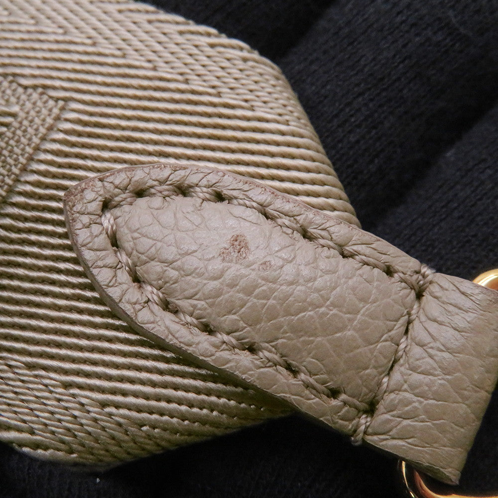 LOUIS VUITTON Papillon BB Tourterelle ClaimsM46031 Bicolor Monogram Empreinte Leather
