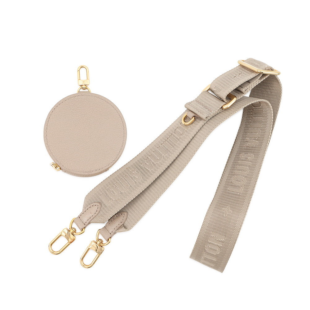 LOUIS VUITTON Papillon BB Tourterelle ClaimsM46031 Bicolor Monogram Empreinte Leather