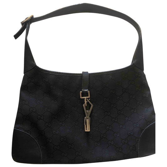 Gucci black cloth handbag