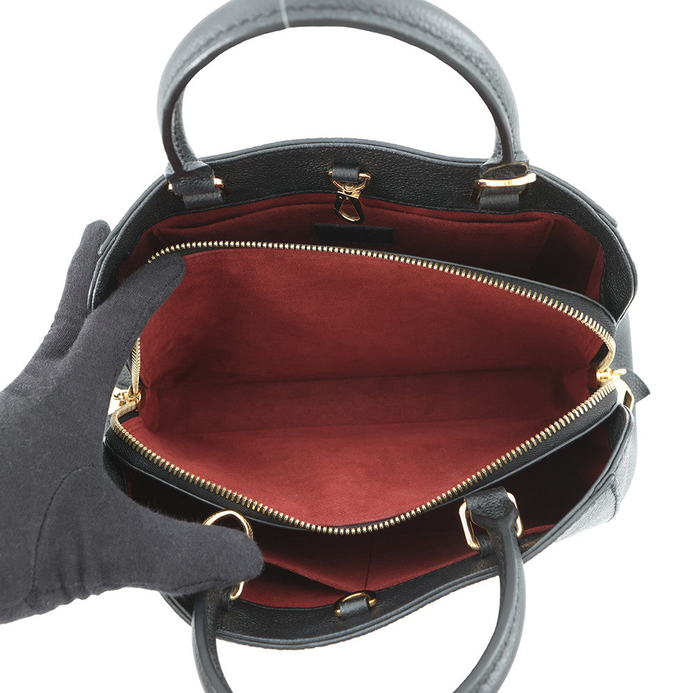 LOUIS VUITTON MontaigneBB NoirM45778 Monogram Empreinte Leather Size BB