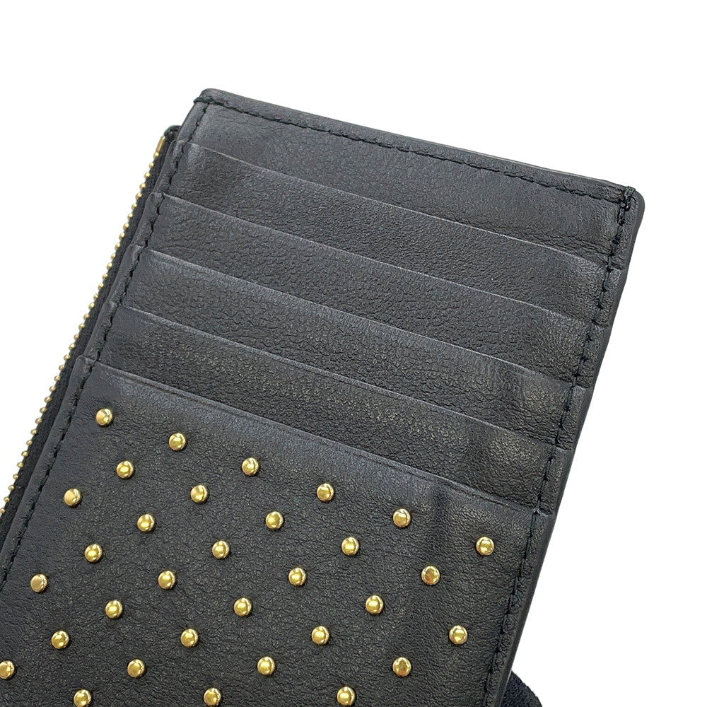 PRADA Studded Fragment Case Black1MC086 Leather