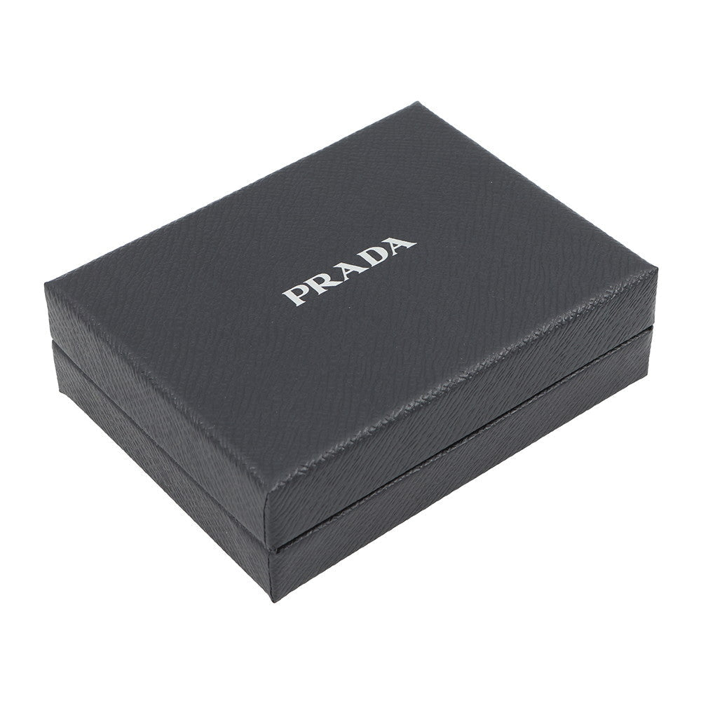 PRADA Card Case White1MC110 Leather