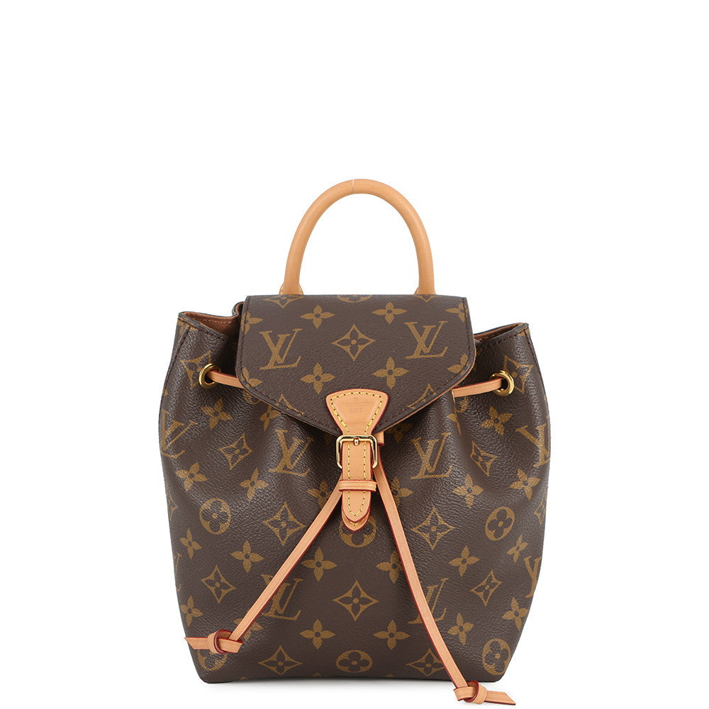 LOUIS VUITTON Montsouris NM BrownM45502 Monogram Size BB