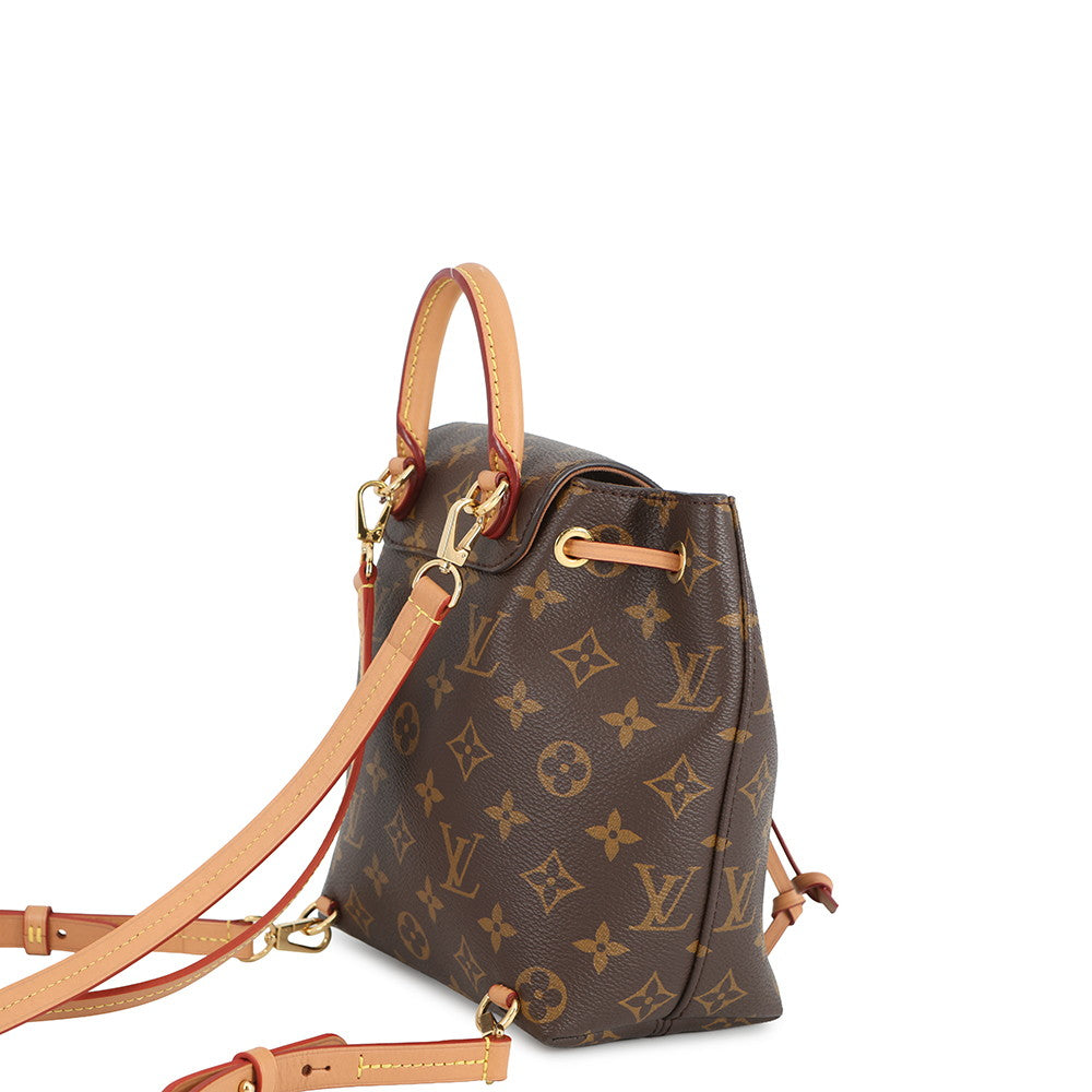 LOUIS VUITTON Montsouris NM BrownM45502 Monogram Size BB