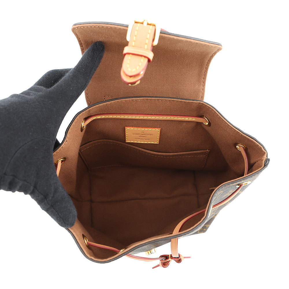 LOUIS VUITTON Montsouris NM BrownM45502 Monogram Size BB