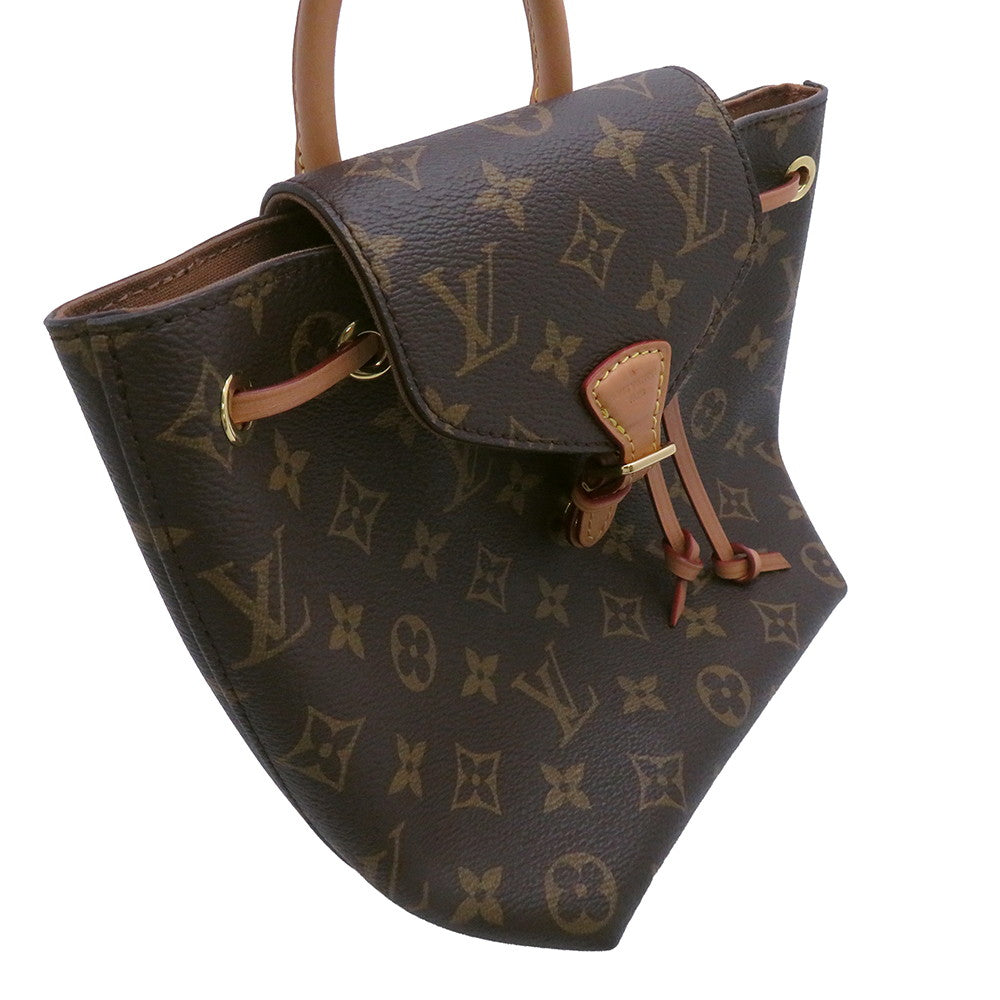 LOUIS VUITTON Montsouris NM BrownM45502 Monogram Size BB