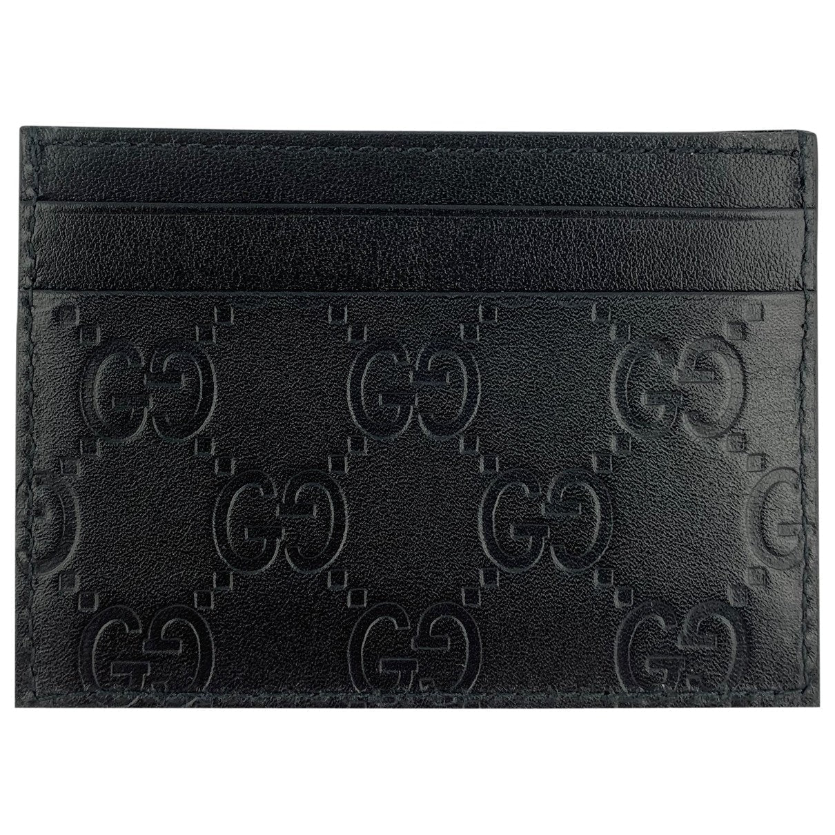 Gucci black leather case