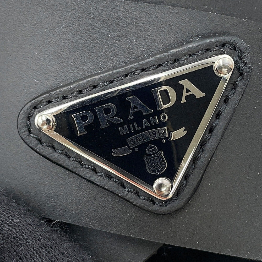PRADA Monolith Sandals Black1X382N Rubber Size 38