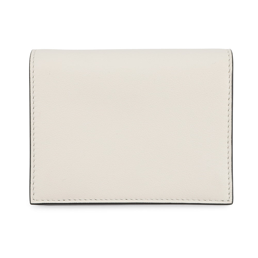 PRADA Bifold Compact Wallet White1MV204 Leather
