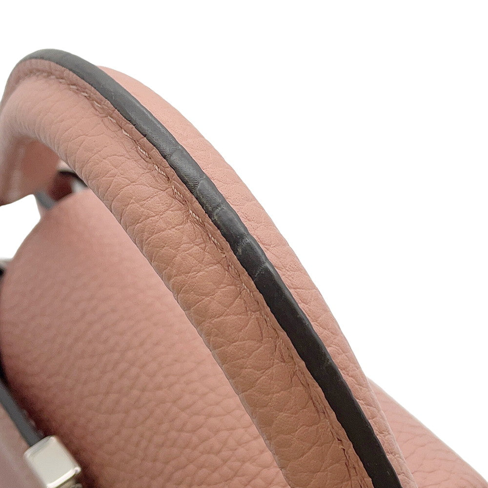 LOUIS VUITTON Capucines MagnoliaM94635 Taurillon Leather Size BB