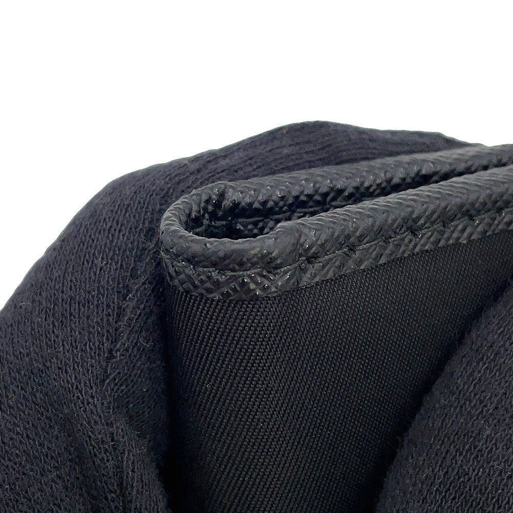 PRADA Re-Nylon Compact Wallet Black2ML049 Nylon/Leather