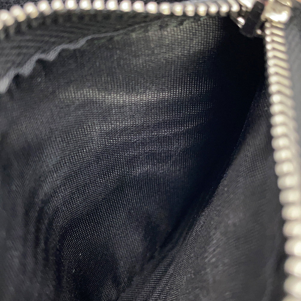 PRADA Re-Nylon Compact Wallet Black2ML049 Nylon/Leather