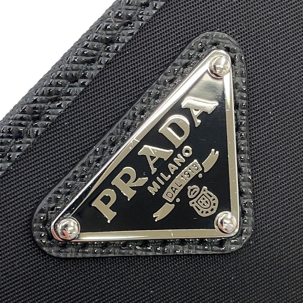 PRADA Re-Nylon Compact Wallet Black2ML049 Nylon/Leather