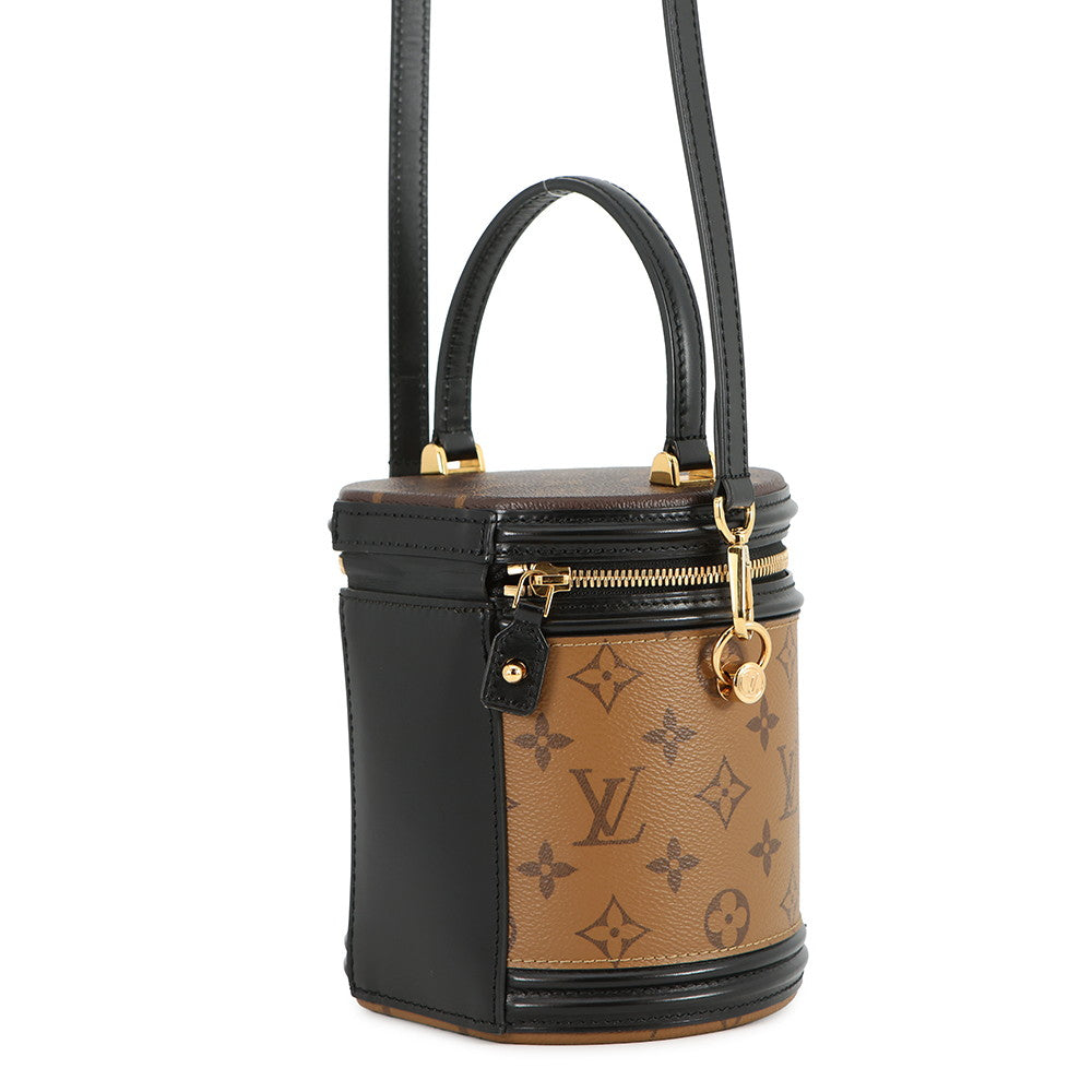 LOUIS VUITTON Cannes NoirM43986 Monogram Monogram Reverse Canvas