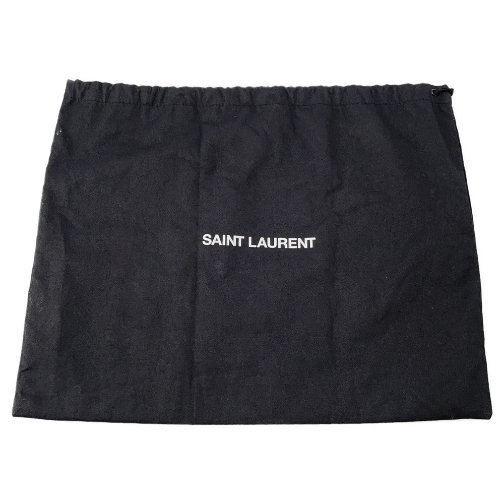 SAINT LAURENT PARIS Kate Shoulder Bag Blue354121 Leather