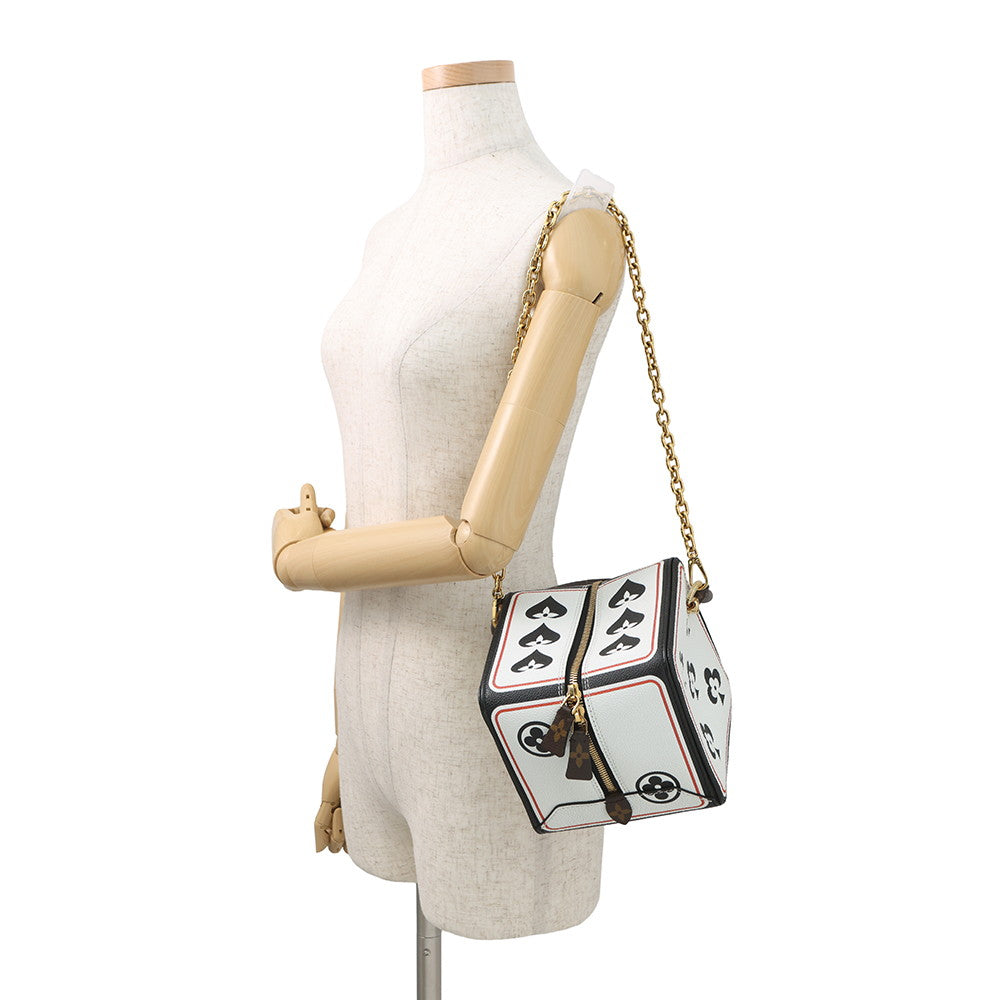 LOUIS VUITTON Square Bag NoirM57478 Monogram / GameOn