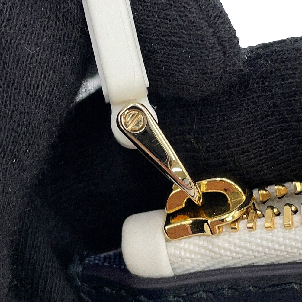 Dior Vibe Key & Coin Purse Navy/WhiteS6214OSGQ Leather