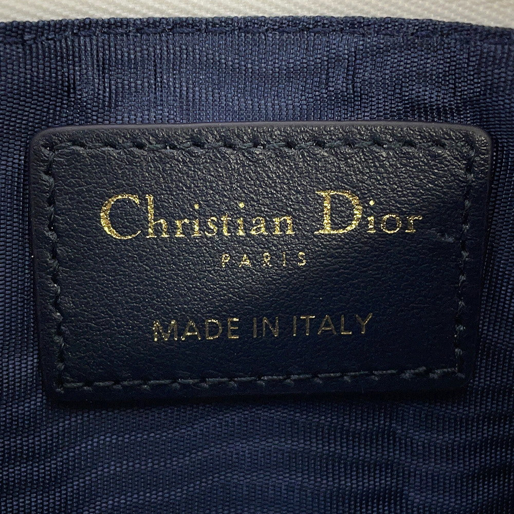 Dior Vibe Key & Coin Purse Navy/WhiteS6214OSGQ Leather
