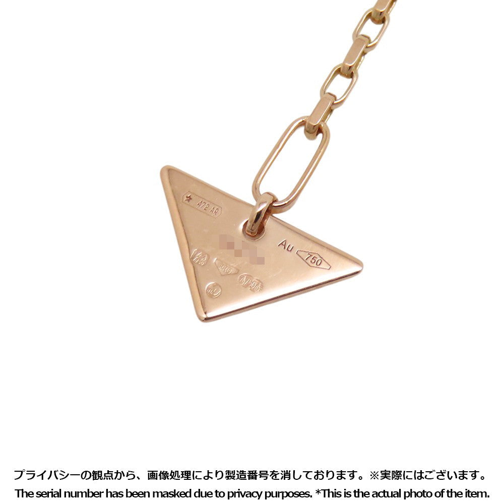 PRADA Mini Triangle Pendant Necklace1JCA36_2FPD_F0XEG 18K Pink Gold