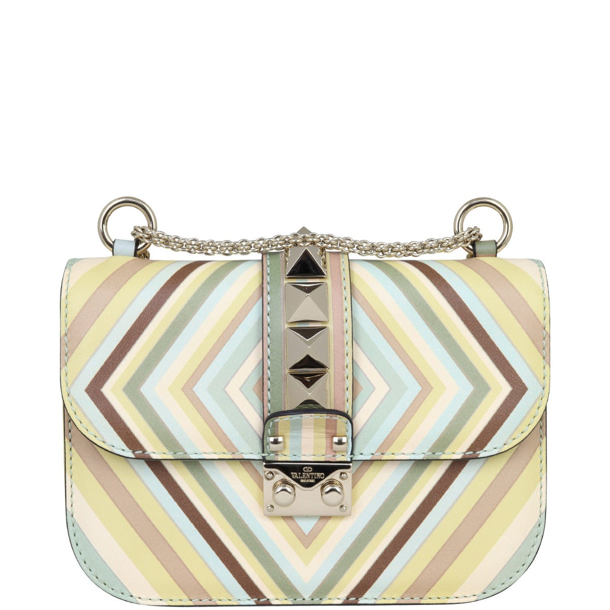 Valentino 1975 Glam Lock Small Shoulder Bag
