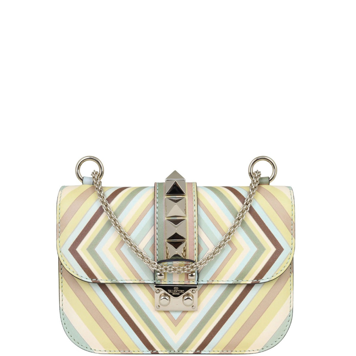 Valentino 1975 Glam Lock Small Shoulder Bag