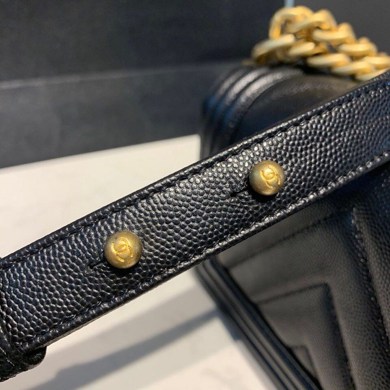 CHLMini Boy HandBag Black For Women, Women’s HandBag, Shoulder And Crossbody Bags 7.8in/20cm