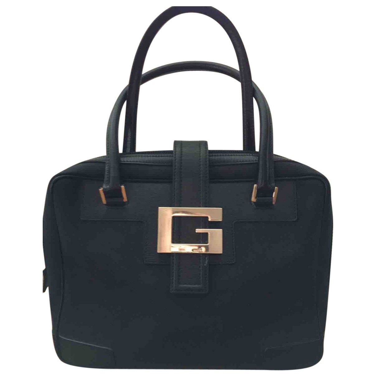 Gucci black leather handbag