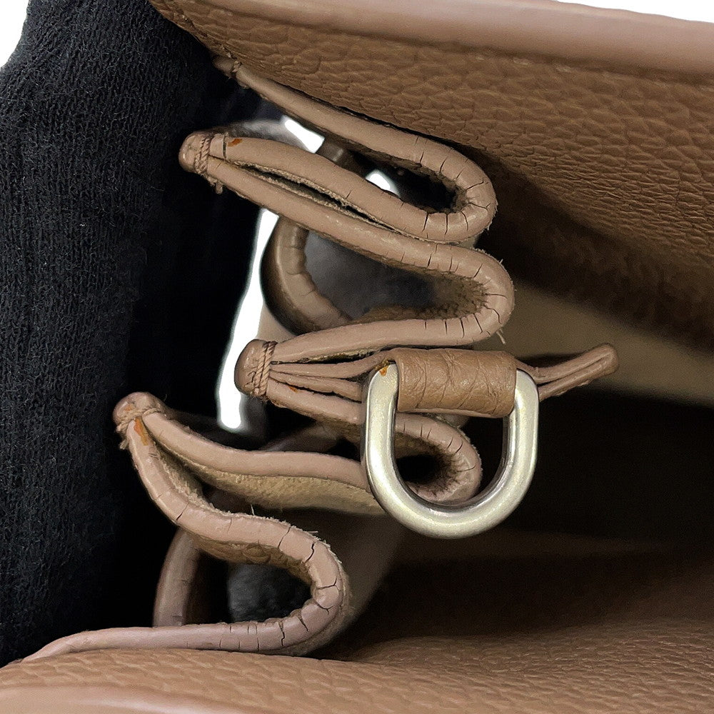 SAINT LAURENT PARIS Sac de Jules Souple Taupe Grey464960 Leather