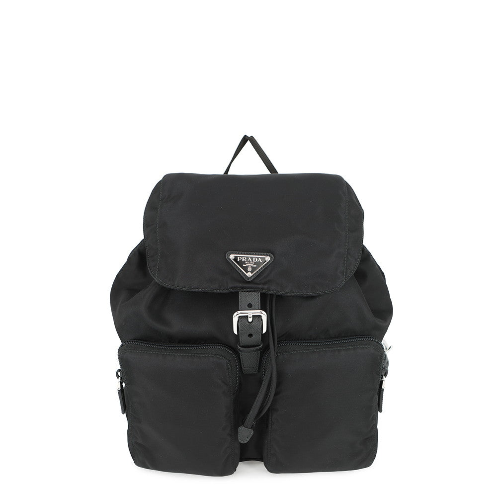 PRADA ReNylon Backpack Black1BZ005 Nylon