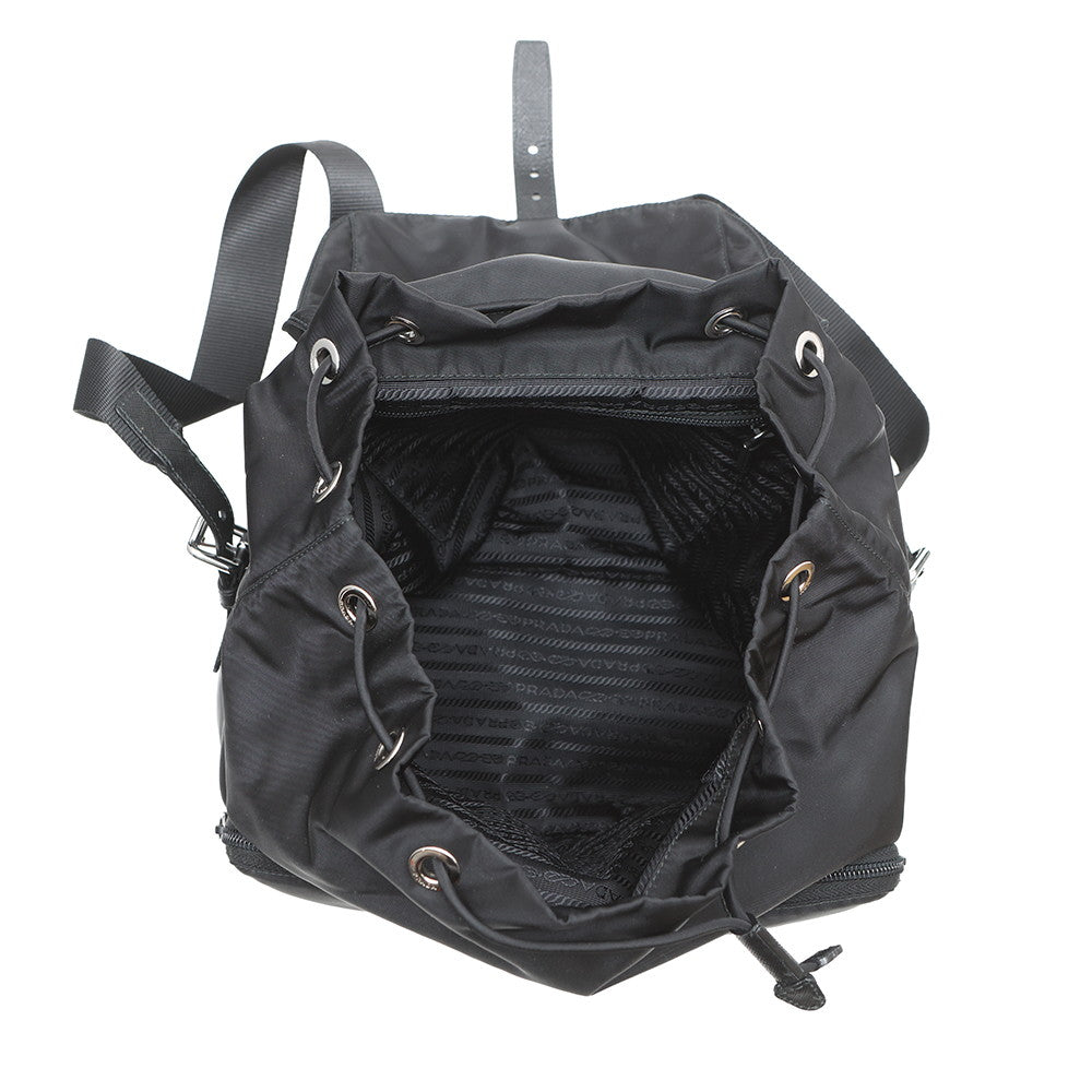 PRADA ReNylon Backpack Black1BZ005 Nylon