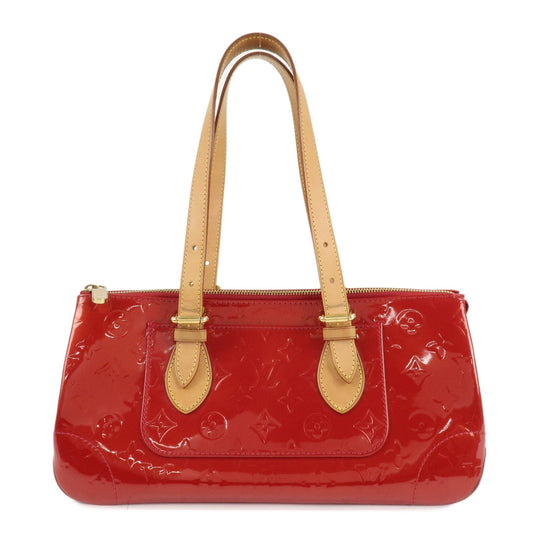 Louis Vuitton Vernis Rosewood Avenue Hand Bag Pomme D'Amour M93507  d