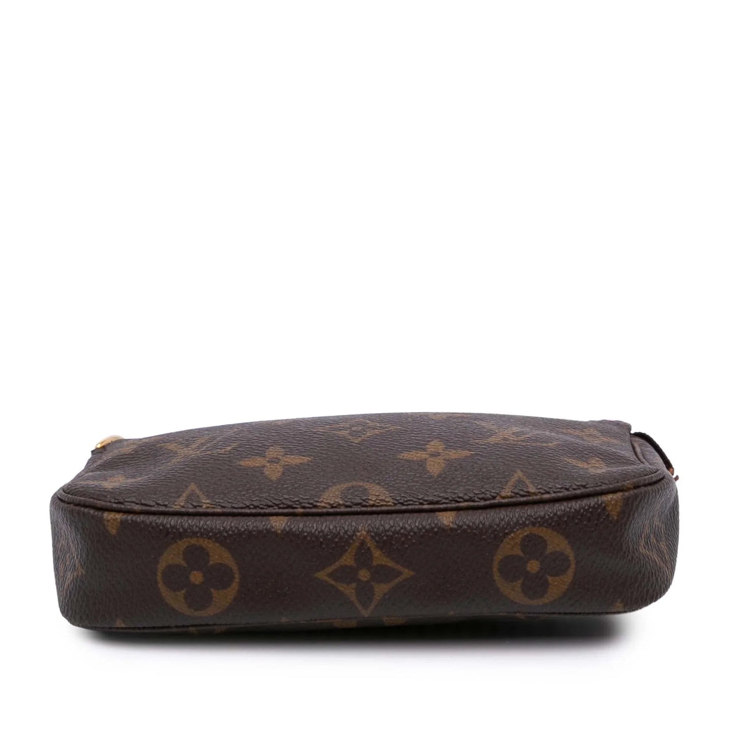Brown Louis Vuitton Monogram Mini Pochette Accessoires Handbag