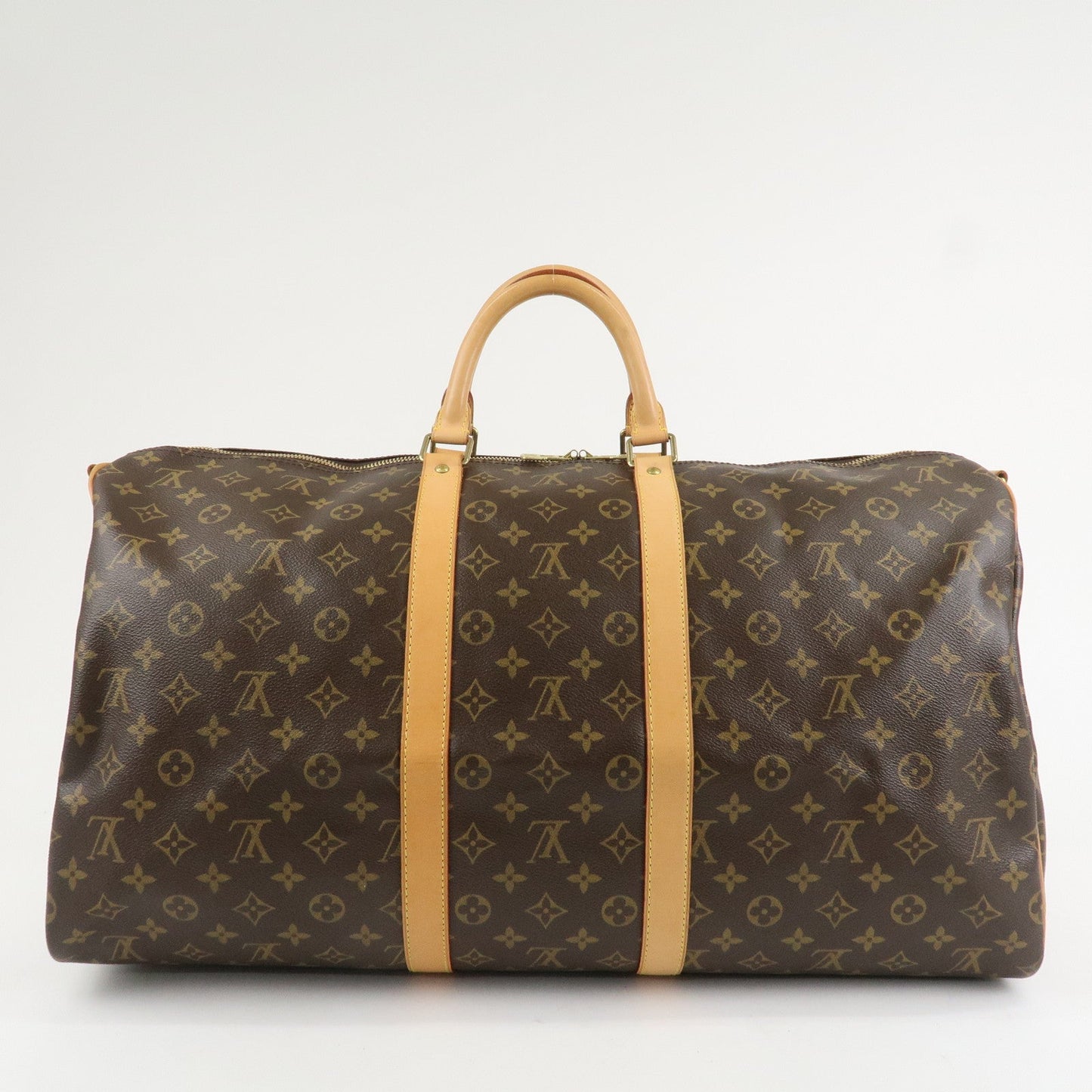Louis Vuitton Monogram Keep All Bandouliere 55 Bag Brown M41414  d