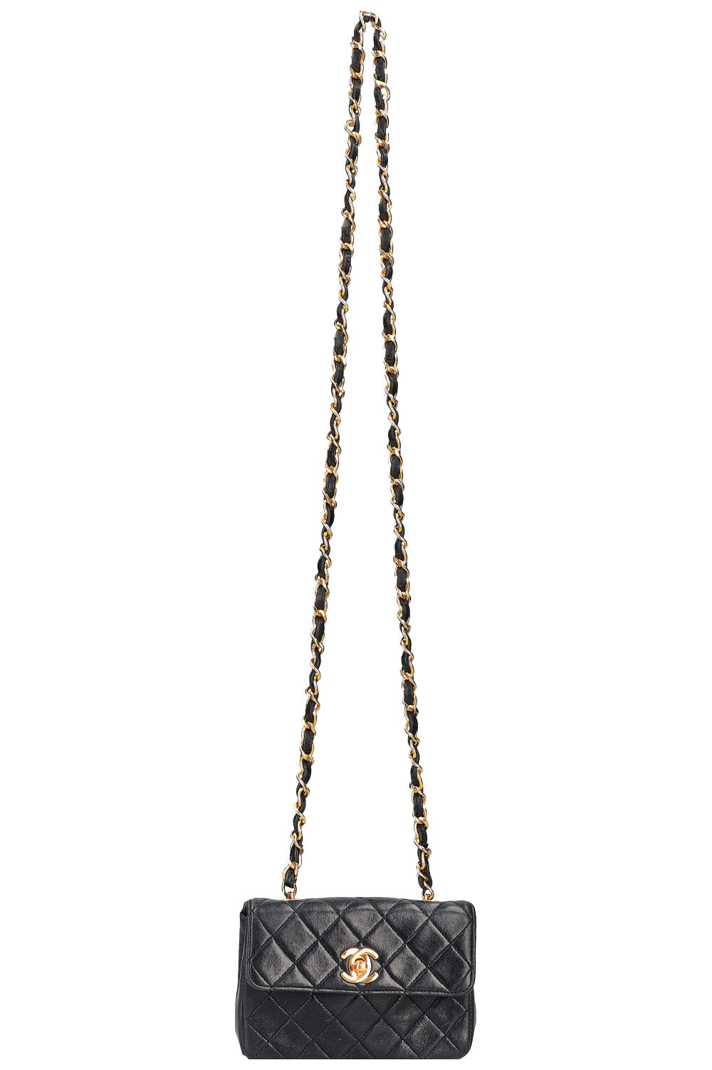 CHANEL   Micro Flap Bag Midnight Blue