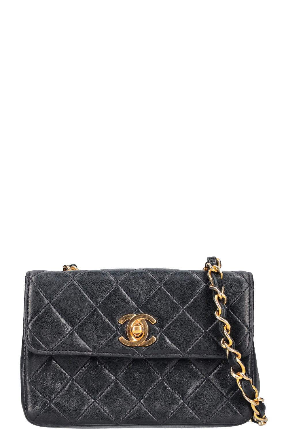 CHANEL   Micro Flap Bag Midnight Blue