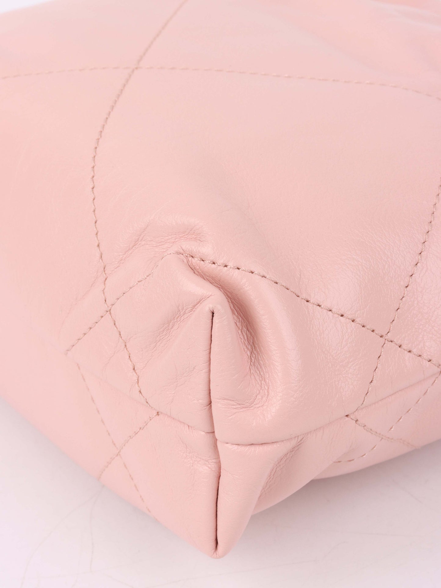 CHANEL 22 Mini Light Pink Handbag.