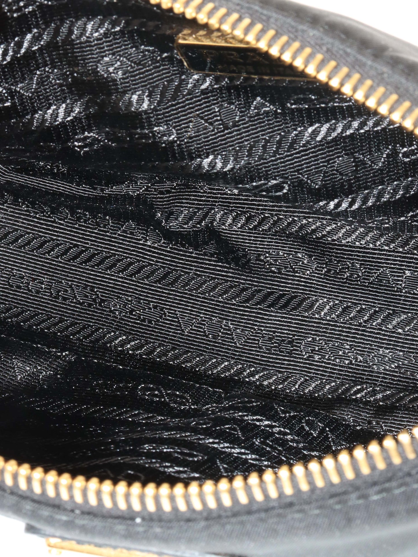 Prada Black Re-Edition 2002 Nylon Shoulder Bag.