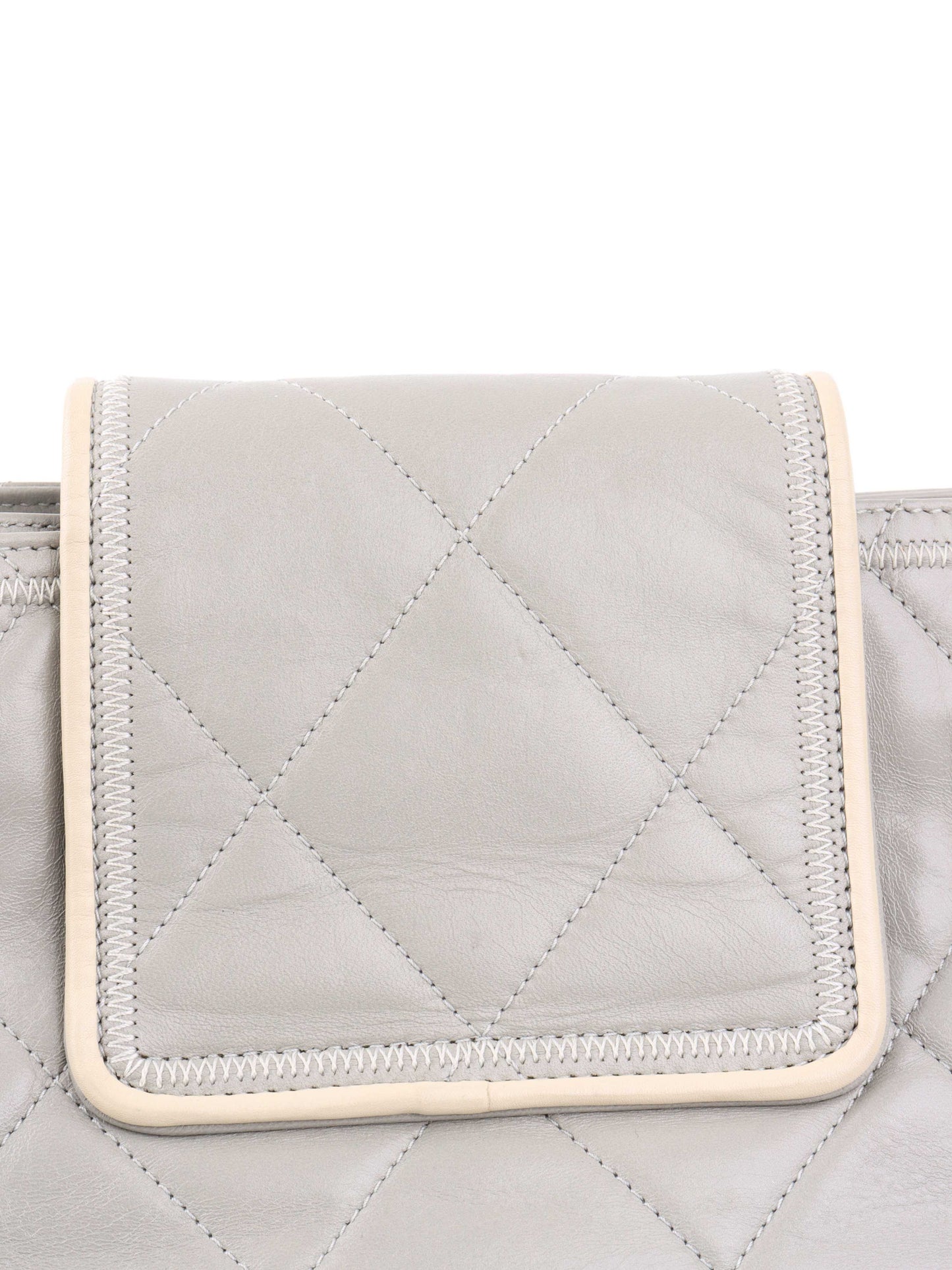 Chanel Grey Tote Bag.