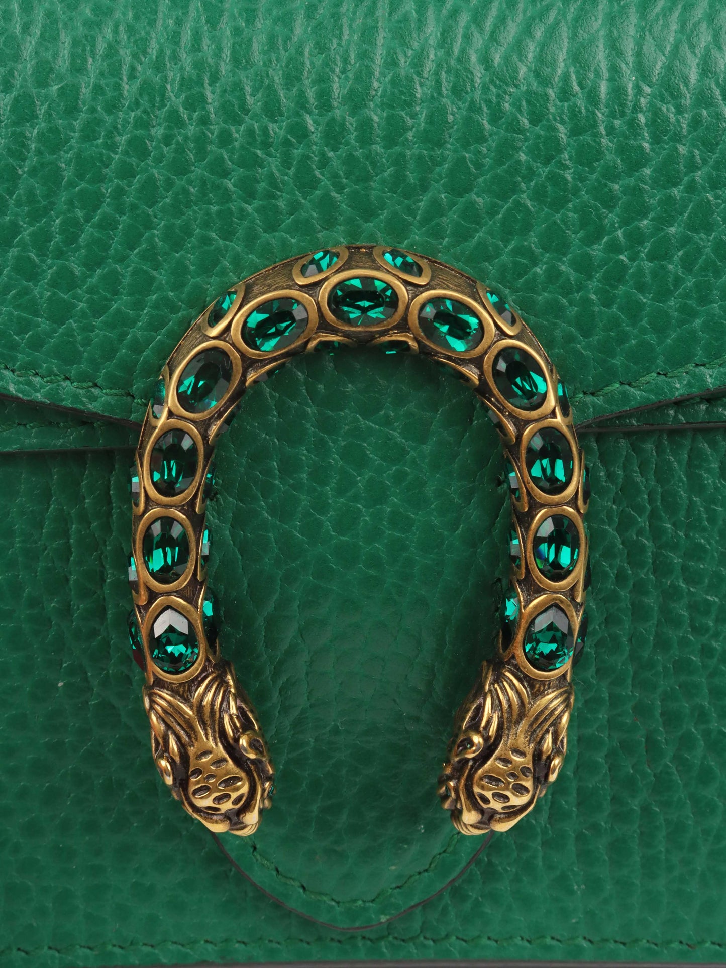 Gucci Green Super Mini Dionysus.