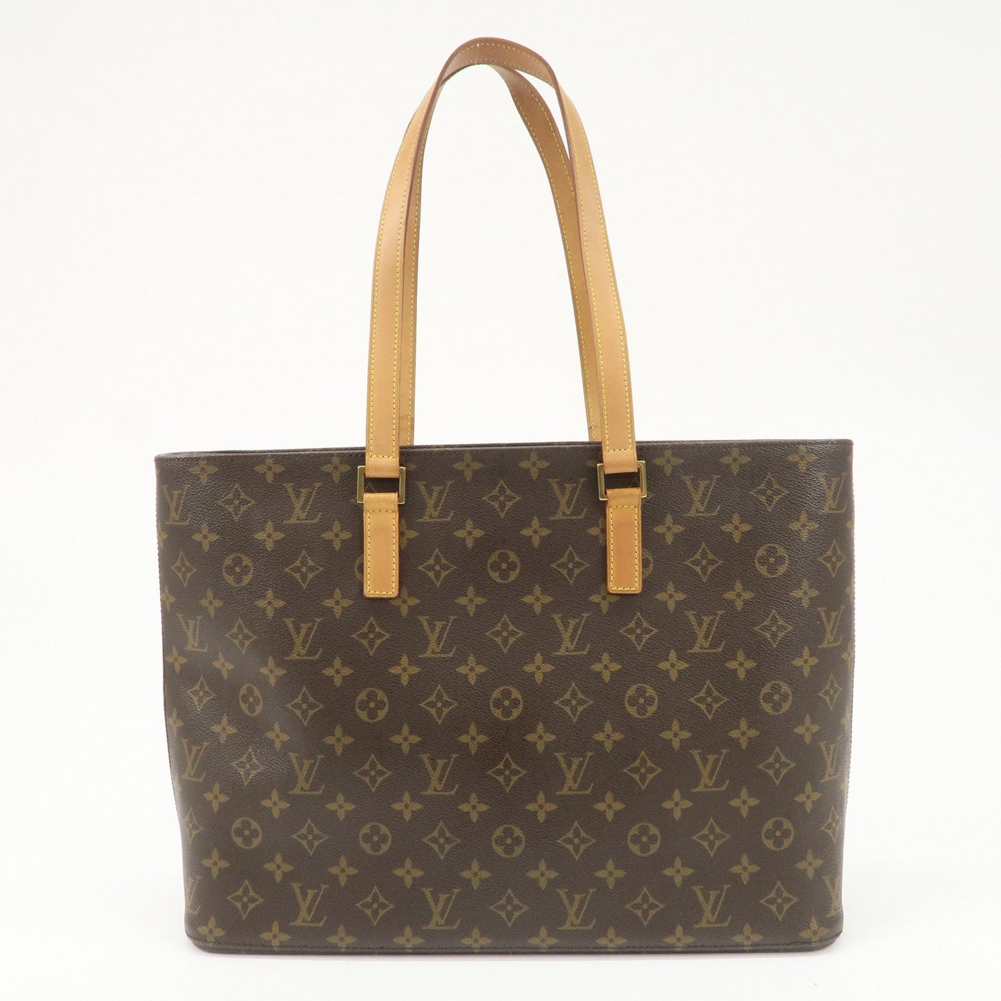 Louis Vuitton Monogram Luco Tote Bag Hand Bag Brown M51155  d