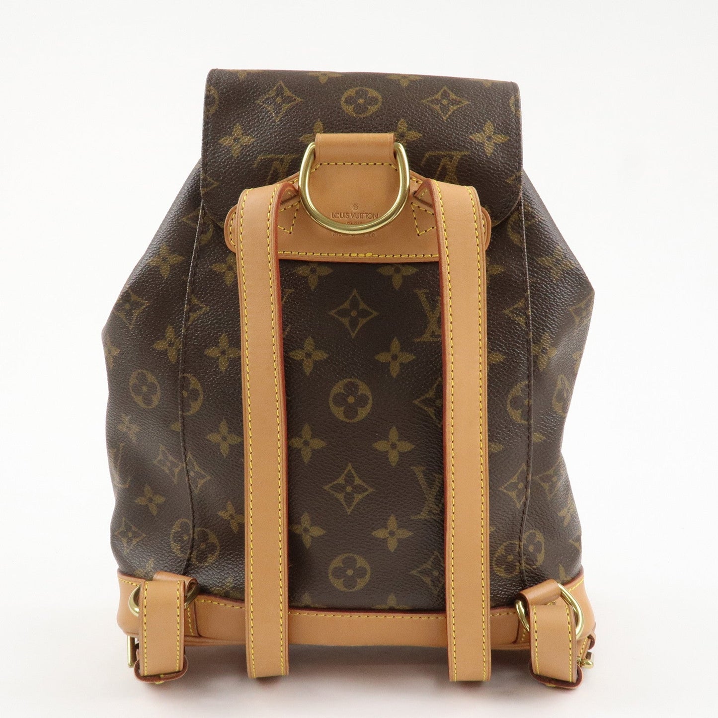Louis Vuitton Monogram Montsouris MM Back Pack Ruck Sack M51136  d