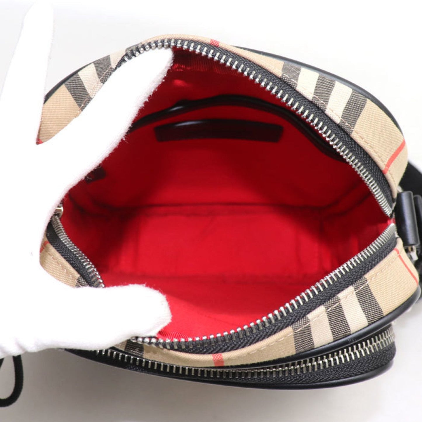 Burberry   Check Shoulder Bag