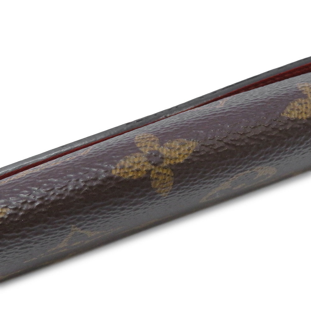 LOUIS VUITTON Portefeuille Emilie Poppy petalM61578 Monogram