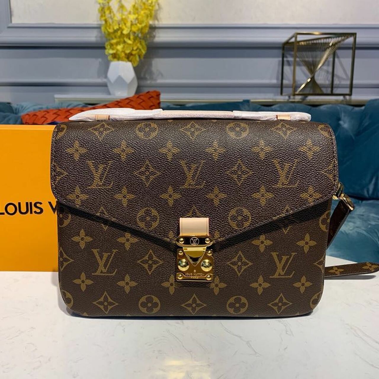 Top Quality Pochette Metis Bag Monogram Canvas For Women, Womens Handbags, Shoulder And Crossbody Bags 9.8in/25cm Top Quality M44875