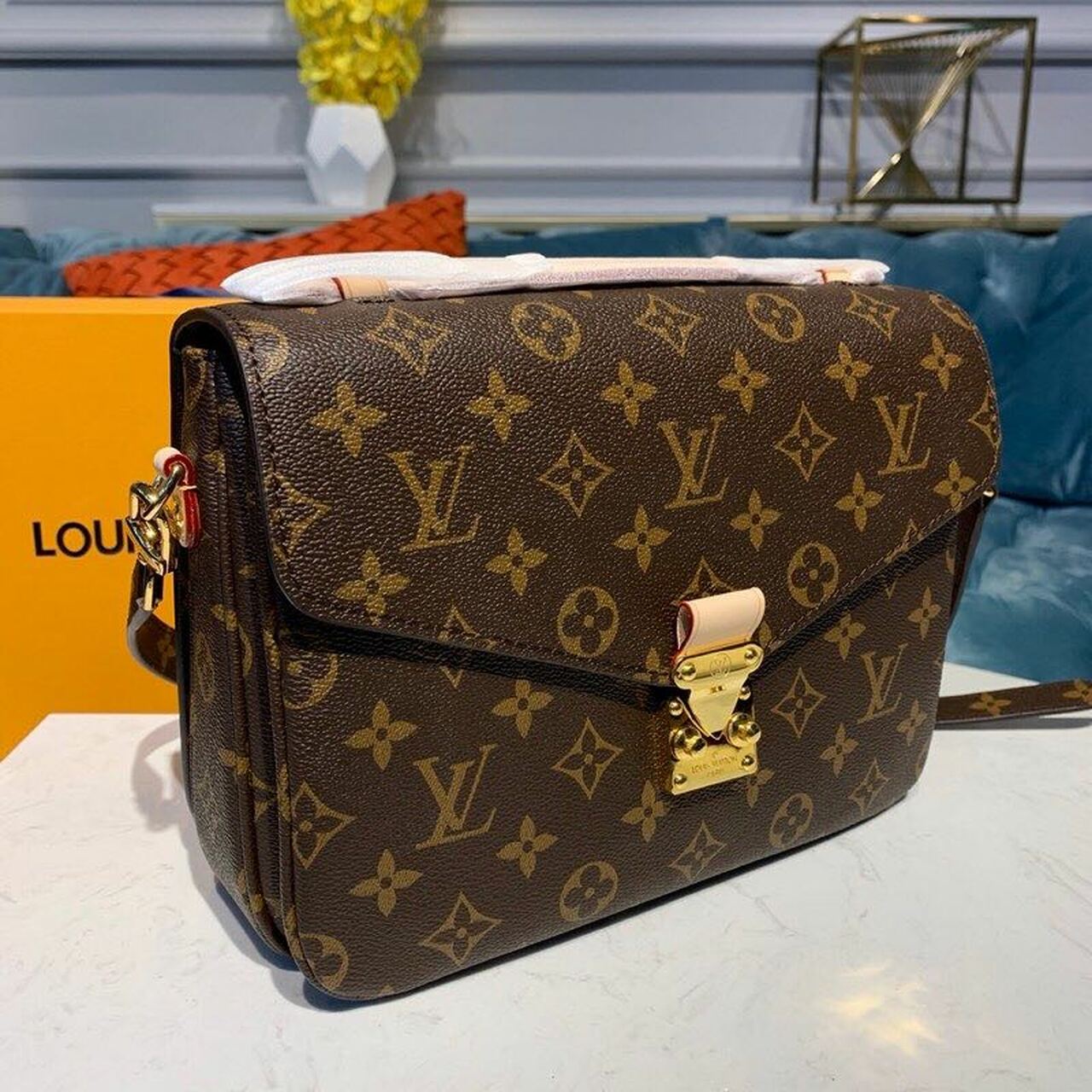 Top Quality Pochette Metis Bag Monogram Canvas For Women, Womens Handbags, Shoulder And Crossbody Bags 9.8in/25cm Top Quality M44875