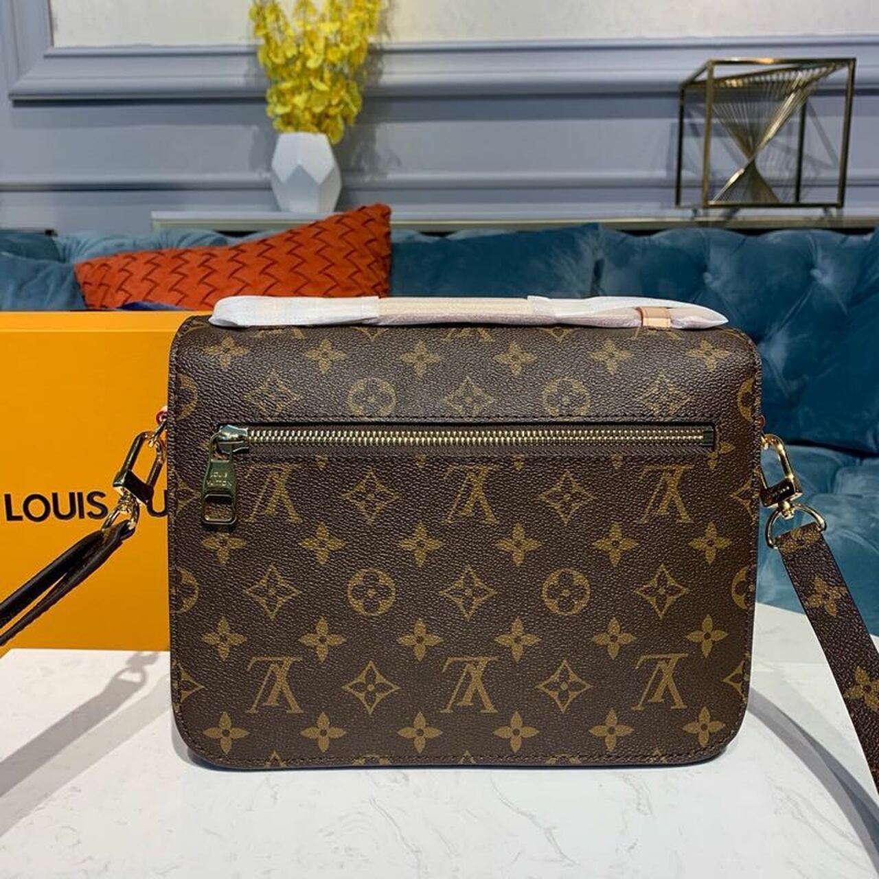 Top Quality Pochette Metis Bag Monogram Canvas For Women, Womens Handbags, Shoulder And Crossbody Bags 9.8in/25cm Top Quality M44875