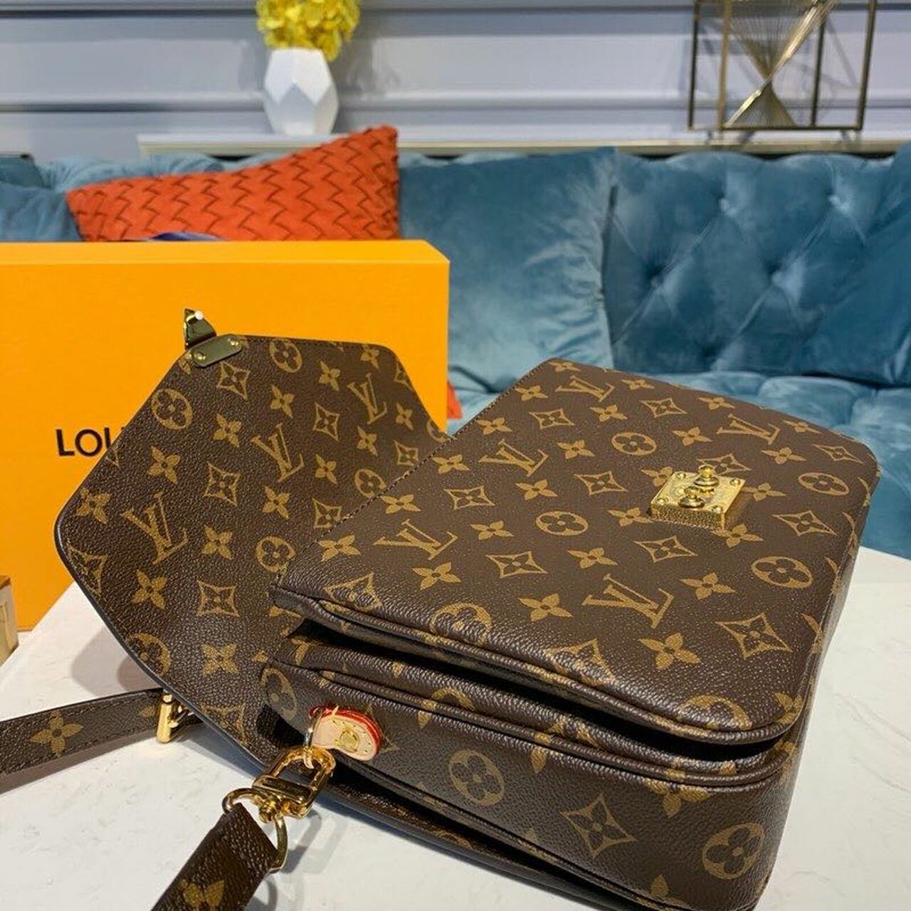 Top Quality Pochette Metis Bag Monogram Canvas For Women, Womens Handbags, Shoulder And Crossbody Bags 9.8in/25cm Top Quality M44875